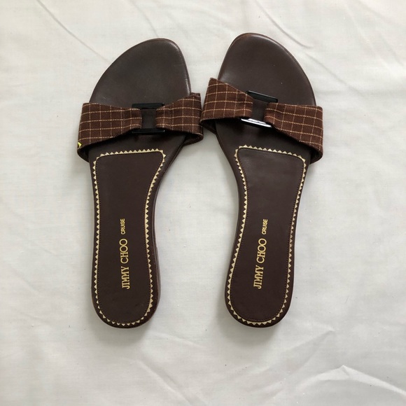 London Jimmy Choo Sandals w/ Dust Bag - Picture 2 of 6